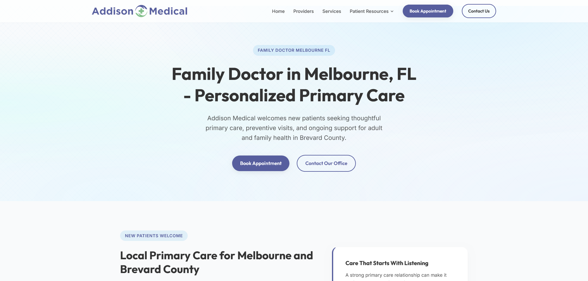 Addison Medical - Family Doctor Melbourne FL